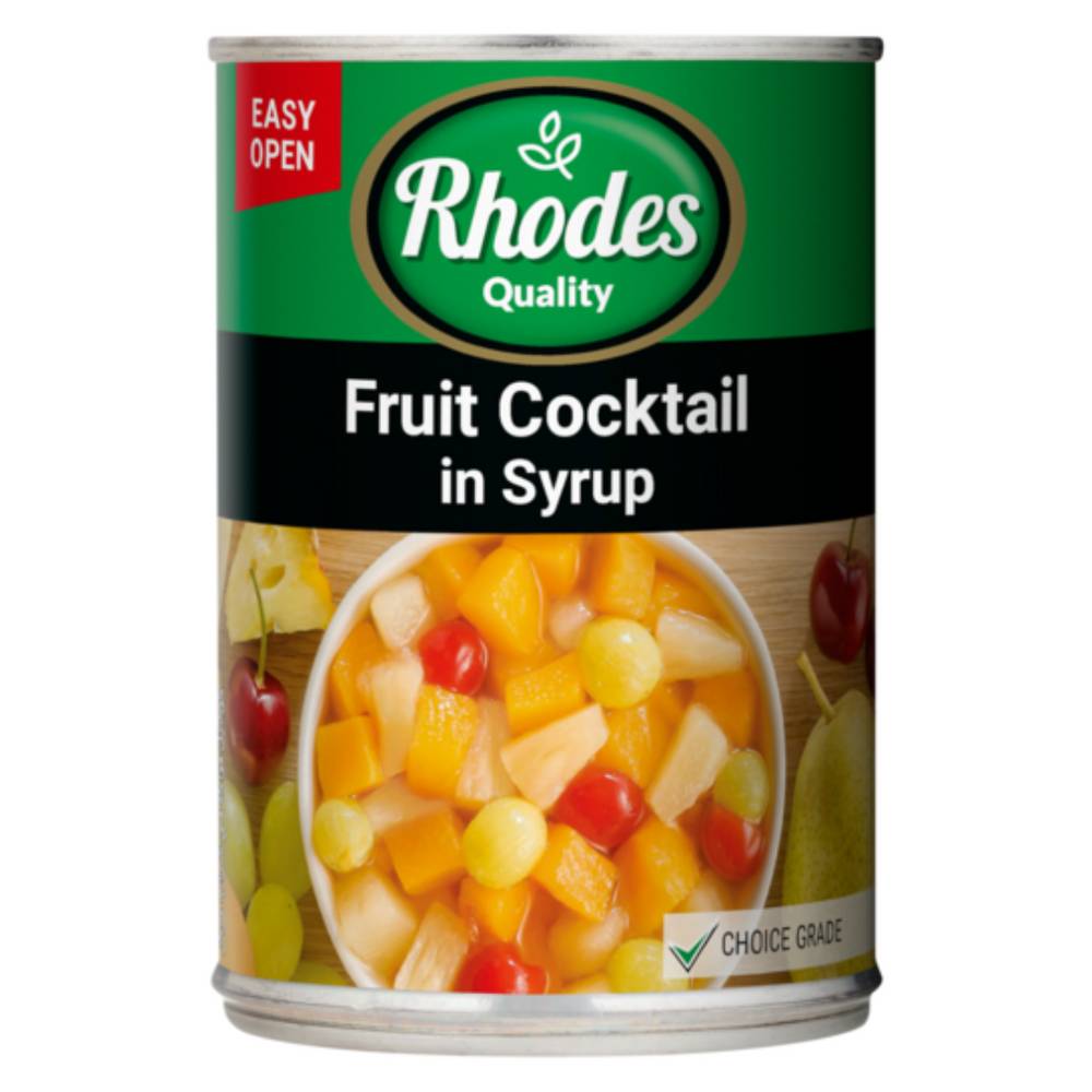 Rhodes Choice Grade Fruit Cocktail 410g